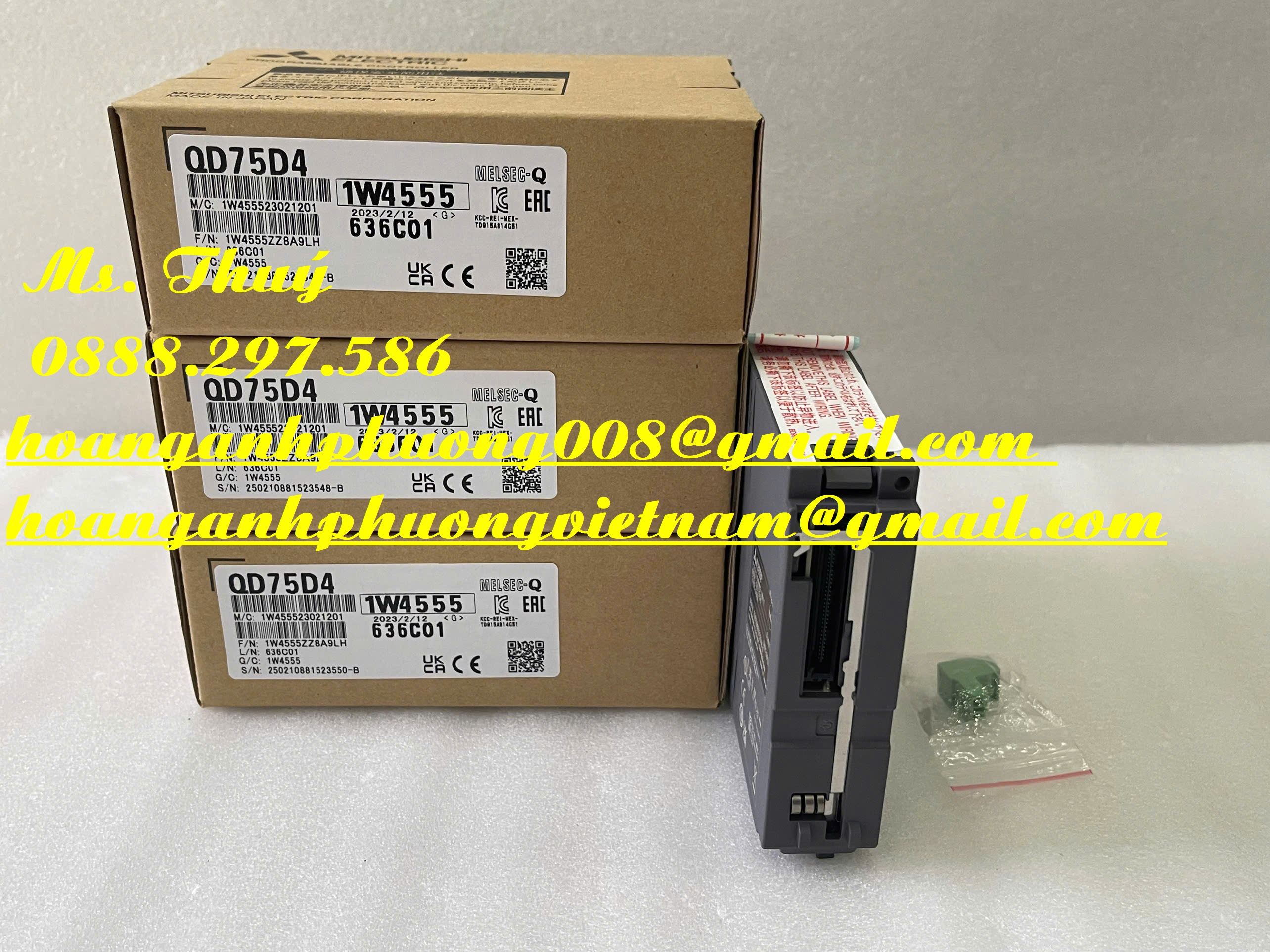 Module I/O QD75D4 - Hàng chuẩn Mitsubishi Japan